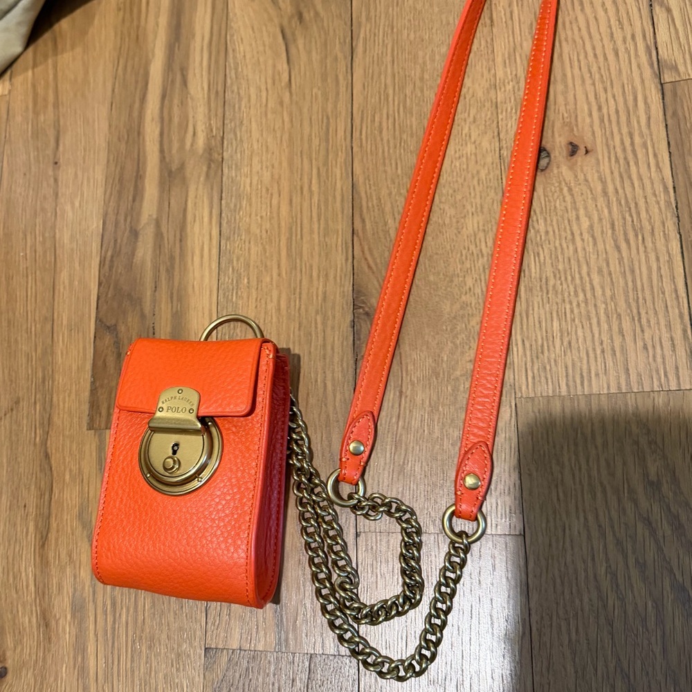 Polo by Ralph Lauren Orange Mini Bag